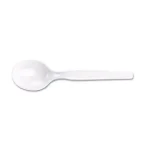 DIXIE White Polystyrene Soup Spoons, Heavy Mediumweight, 1000 Count Case thumbnail 1