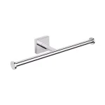 Nameeks Nice Hotel Double Toilet Paper Holder, Polished Chrome Brass thumbnail 2