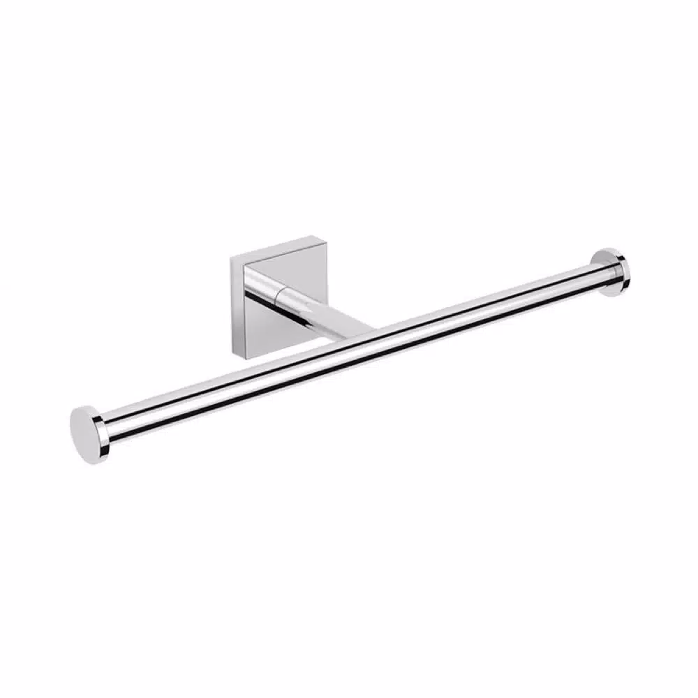 Nameeks Nice Hotel Double Toilet Paper Holder, Polished Chrome Brass