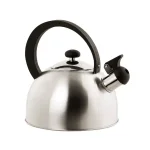 Home Basics 10.6-Cup Silver Stainless Steel Stovetop Tea Kettle with Whistle thumbnail 2
