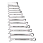 Milwaukee 30-Piece SAE and Metric Ratcheting Combination Wrench Set thumbnail 6