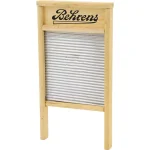 Behrens 24.5 in. Galvanized Steel Washboard with Pine Wood Frame thumbnail 1