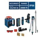 Bosch REVOLVE2000 Self-Leveling Horizontal/Vertical Rotary Laser Kit thumbnail 5