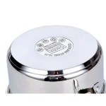 Cooks Standard 6 Qt. Stainless Steel Stock Pot with Tempered Glass Lid thumbnail 3