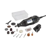 Dremel 200 Series Dual Speed Corded Rotary Tool Kit with 15 Accessories and 1 Attachment thumbnail 1