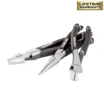 Husky 3-Piece High-Leverage Pliers Set - Diagonal, Long Nose, and Linesman Pliers thumbnail 4
