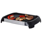Brentwood Select 1200W Electric Indoor Grill and Griddle, Non-Stick Surface, Black & Stainless Steel thumbnail 3