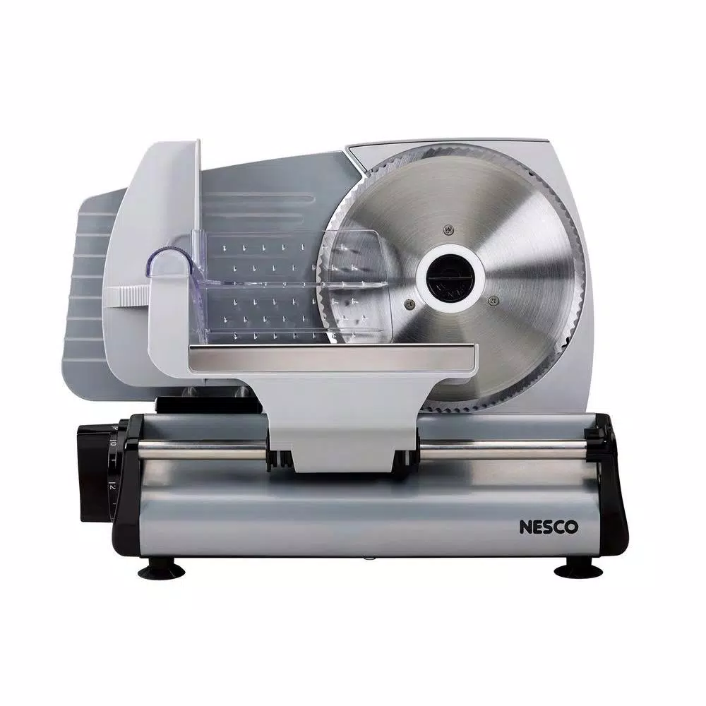 Nesco FS-200 Everyday 180W Electric Food Slicer with 7.5 in. German Solingen Blade