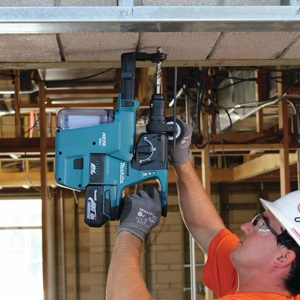Makita 18V LXT Brushless SDS-Plus 1 in. Rotary Hammer with HEPA Dust Extraction (Tool Only)
