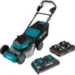 Makita 18 in. 36V LXT Brushless Self-Propelled Cordless Lawn Mower Kit with 4 5.0 Ah Batteries and Charger thumbnail 1