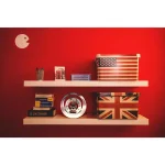 Heim Concept Rock and Roll Skeleton Mantle Clock - Stainless Steel Quartz Movement thumbnail 2