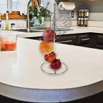 Mind Reader Stainless Steel Twisted Fruit Holder, Silver Metal Wire Fruit Basket thumbnail 7