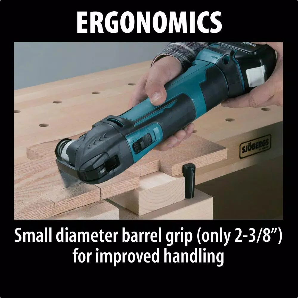 Makita 18V LXT Lithium-Ion 4.0 Ah Battery and Rapid Optimum Charger Starter Pack with Bonus Multi-Tool