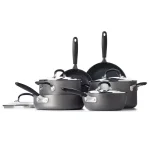OXO Good Grips 10-Piece Hard-Anodized Aluminum Nonstick Cookware Set, Gray thumbnail 1