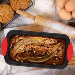 Classic Cuisine 6-Piece Nonstick Carbon Steel Bakeware Set with Silicone Handles thumbnail 4