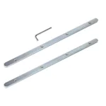 POWERTEC Premium Guide Rail Connector Set (2-Pack) - Universal Compatibility for Track Saws thumbnail 1