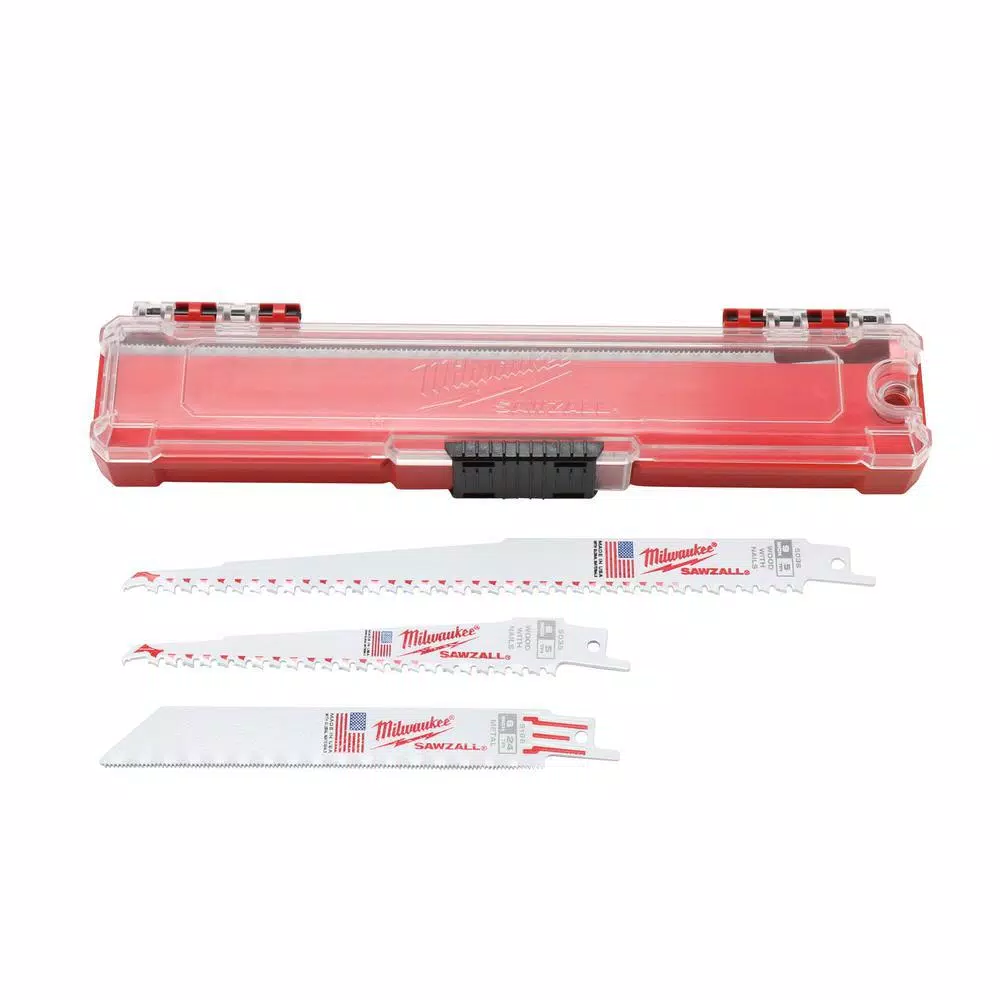 Milwaukee SAWZALL 20-Piece Bi-Metal Reciprocating Saw Blade Set for Wood and Metal