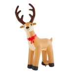 Home Accents Holiday 11 ft. Giant Inflatable Reindeer with LED Lights, Large Outdoor Christmas Decoration thumbnail 3