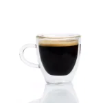 GROSCHE Turin Double-Walled Borosilicate Glass Espresso Cups with Handles, 4.7 oz (Set of 2) thumbnail 5