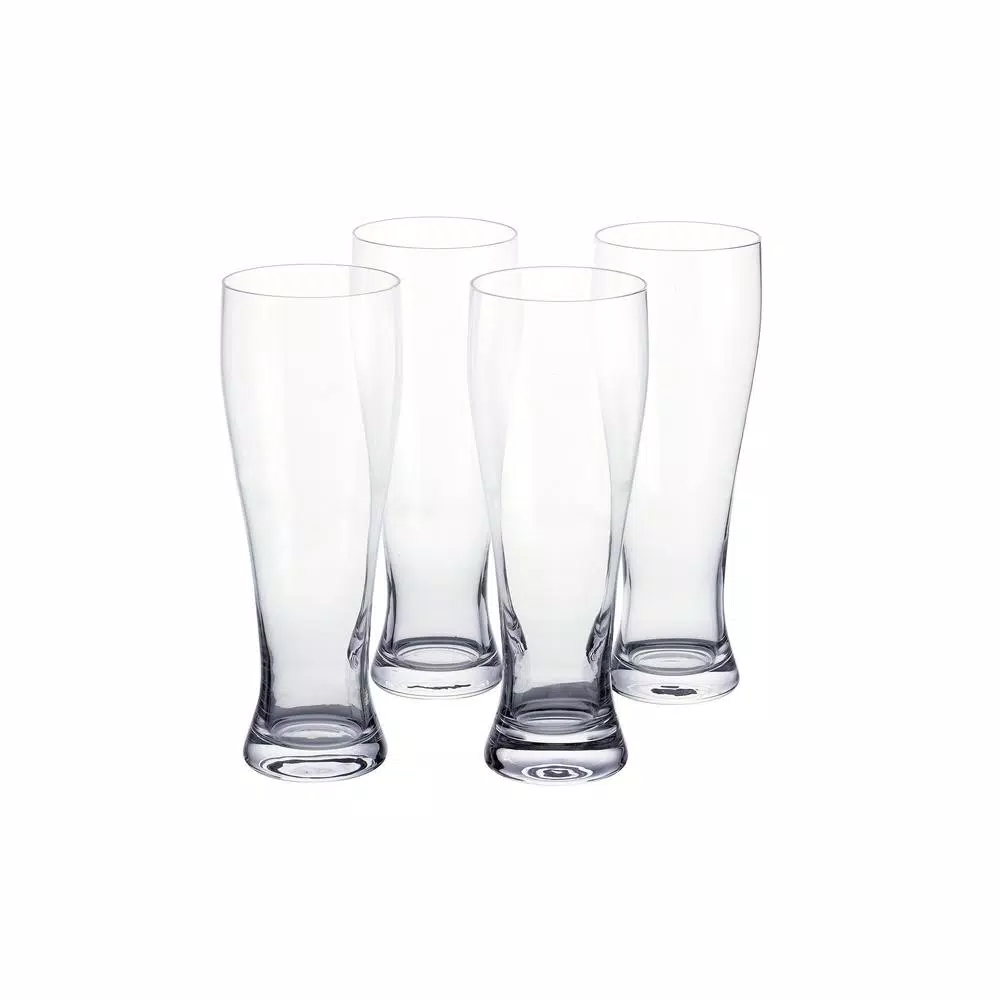 Home Decorators Collection 25.5 oz. Weizen Beer Glasses, Set of 4