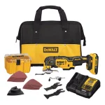 DEWALT 20V MAX XR Brushless 3-Speed Oscillating Multi-Tool Kit with 2.0Ah Battery and Charger thumbnail 1