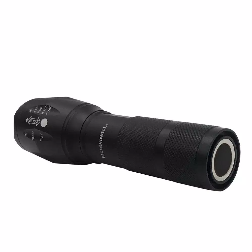 Bell + Howell Bell+Howell TacLight Tactical LED Flashlight with Magnetic Base, 600 Lumens, Black