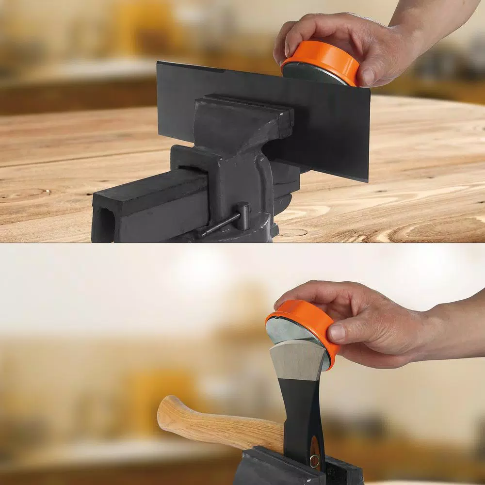 Sharpal 216N FACEOFF Dual-Grit Diamond Tool Sharpener, 220/600 Grit