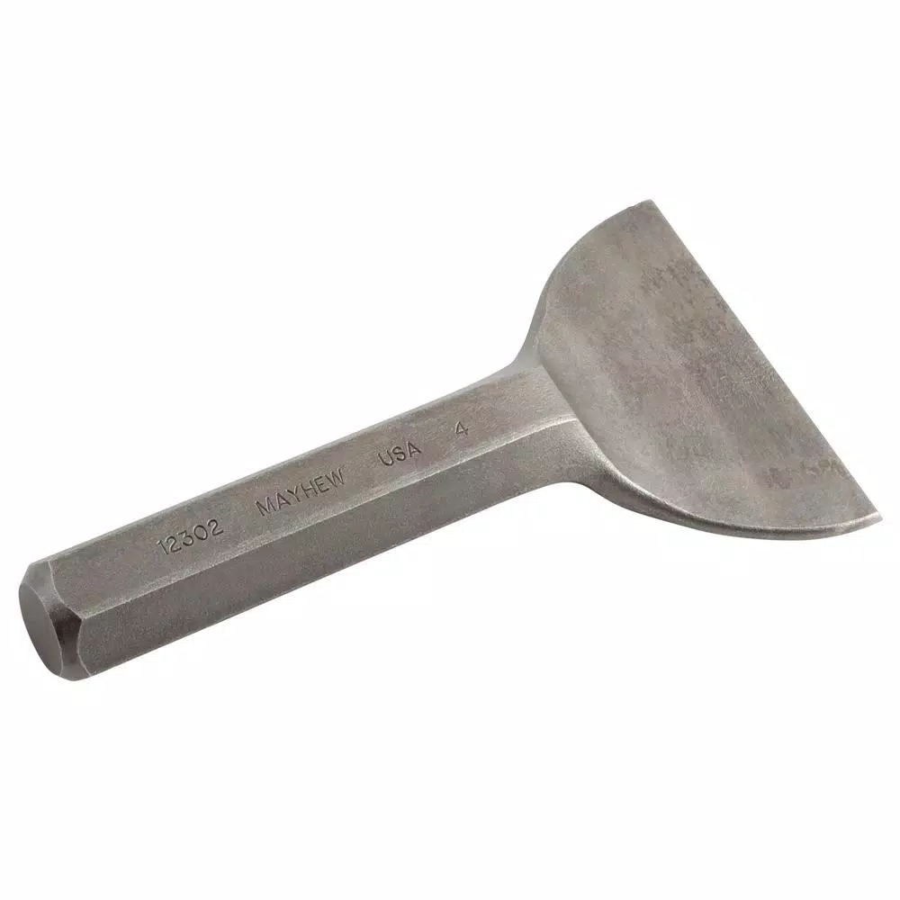 Mayhew 4 in. x 7 in. Brick Set Chisel, High Carbon Alloy Steel