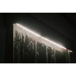 Unbranded XBrand 29 in. Natural Grey Polyresin Wall Fountain with LED Light Belt for Indoor/Outdoor Use thumbnail 1