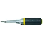 Klein Tools Ratcheting Multi-Bit Screwdriver and Nut Driver Set with Cushion Grip Handle thumbnail 1
