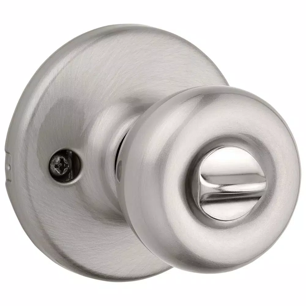 Kwikset Tylo Keyed Entry Door Knob with SmartKey Security - Satin Nickel