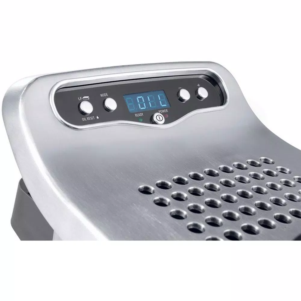 DeLonghi De'Longhi Dual Zone Digital 4L Stainless Steel Deep Fryer with Easy Clean Drain System
