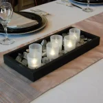 LUMABASE Flameless Votive Candles with Frosted Plastic Holders, Warm White LED, 6 Count thumbnail 3