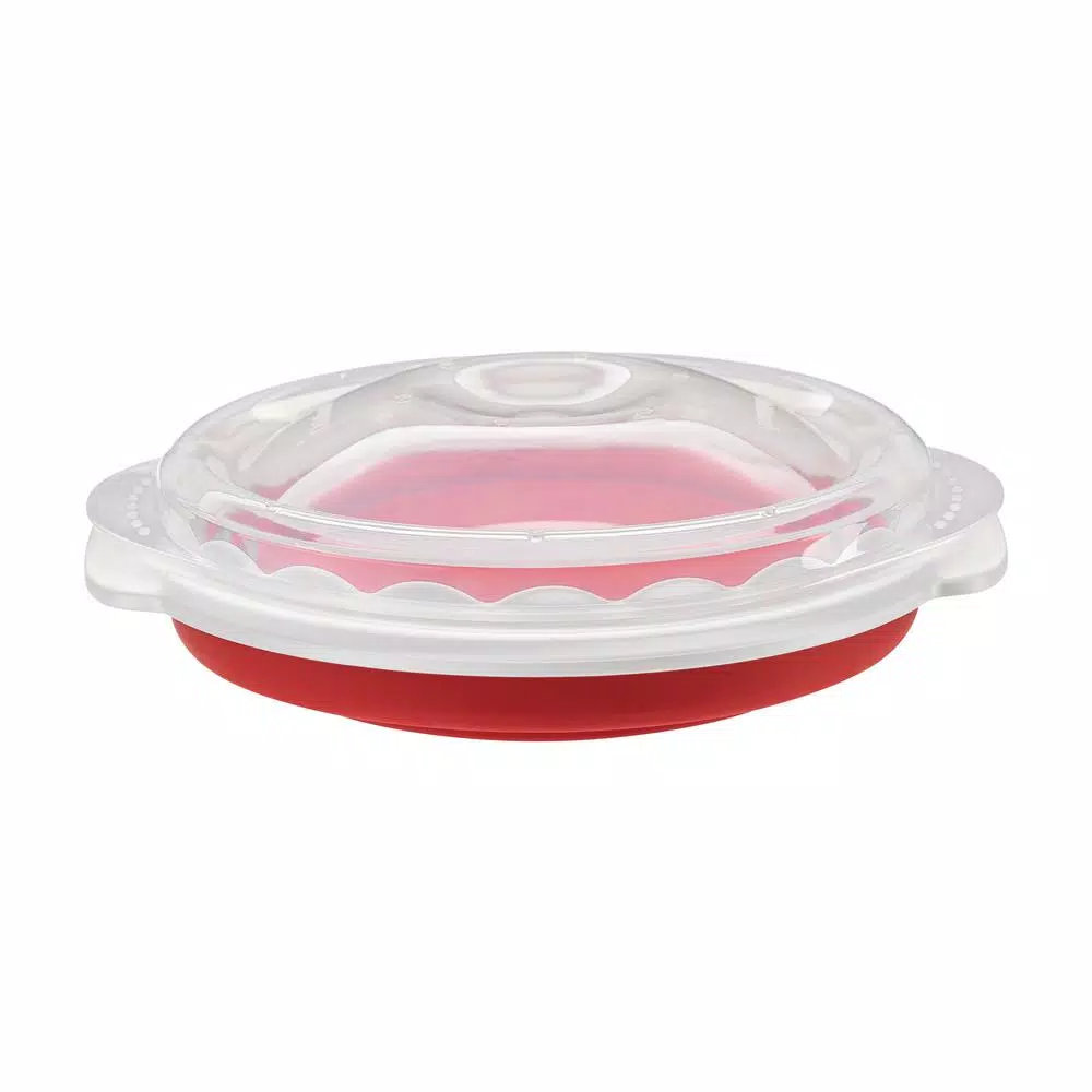 Cuisinart Pop and Serve 2.5 qt. Silicone Microwave Popcorn Maker - Red