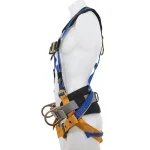 Werner Blue Armor 2000 Construction Harness with 3 D-Rings, Removable Work Belt, Medium/Large thumbnail 7