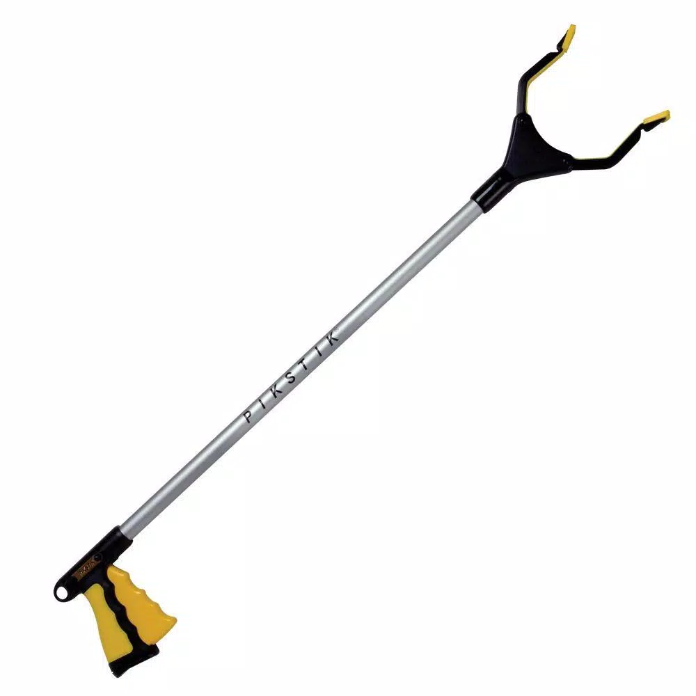 Unbranded PikStik Pro 32 in. Aluminum Grabber Tool with Polycarbonate Jaws