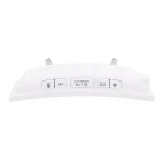 La Crosse Technology Curved Mirror LED Digital Alarm Clock with Temperature, Humidity, and USB Charging Port thumbnail 2