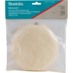 Makita 6 in. Round Hook and Loop Wool Polishing Pad thumbnail 2