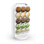 Mind Reader Apollo 30-Capacity White K-Cup Storage and Coffee Pod Carousel for Keurig thumbnail 1