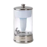 Zero Water ZeroWater 40-Cup Glass Water Filter Pitcher Carafe with Ready-Pour Technology, Clear thumbnail 1