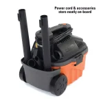 RIDGID 4 Gal. 5.0-Peak HP Portable Wet/Dry Shop Vacuum with Hose and Accessories thumbnail 8