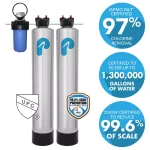 Pelican Water Pelican PSE2000 Whole House Water Filtration and NaturSoft Water Softener Alternative System, 15 GPM thumbnail 6
