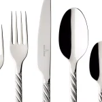 Villeroy & Boch Montauk 5-Piece 18/10 Stainless Steel Flatware Set, Coastal Rope Twist Design, Service for 1 thumbnail 2