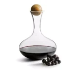 Sagaform Glass Nature Wine Carafe with Oak Stopper thumbnail 2