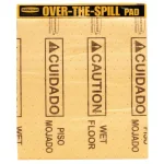 Rubbermaid Commercial Products Rubbermaid Commercial Over-the-Spill Absorbent Pads Tablet, 25 Sheets, Yellow thumbnail 1