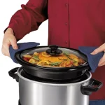 Hamilton Beach 4 Qt. Stainless Steel Programmable Slow Cooker with Built-In Timer thumbnail 8