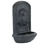 Sunnydaze Decor Seaside Lead Electric Powered Outdoor Wall Fountain, Coastal Shell Design thumbnail 1