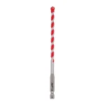 Milwaukee SHOCKWAVE 1/4 in. Carbide Hammer Drill Bit for Concrete, Stone, and Masonry thumbnail 1
