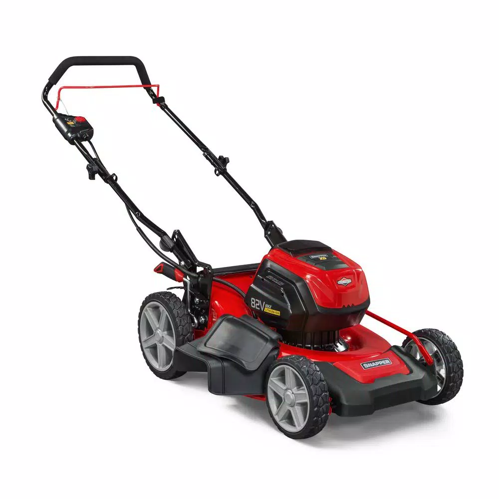 Snapper Briggs & Stratton 82V MAX 19 in. Cordless Electric Lawn Mower Kit with (2) 2.0 Ah Batteries and Rapid Charger