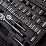 Stanley 85-Piece 1/4 in. and 3/8 in. Socket Set, SAE and Metric thumbnail 4
